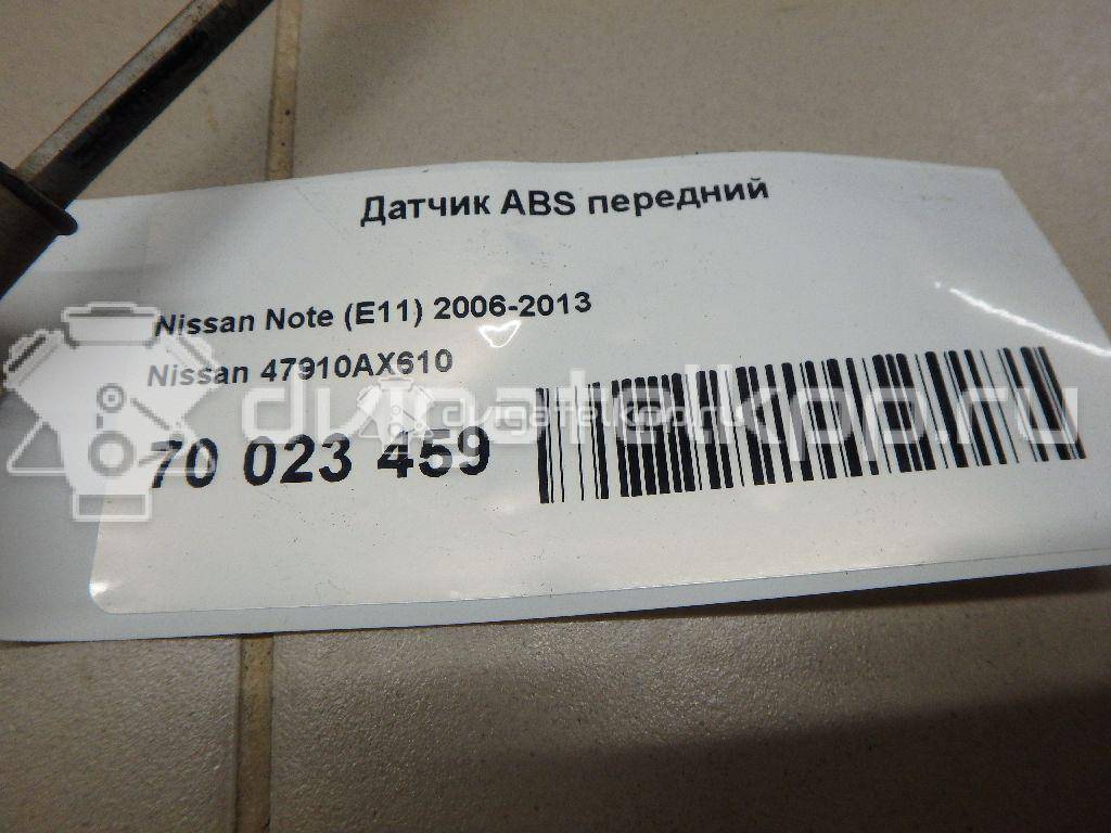 Фото Датчик ABS передний  47910AX610 для Nissan Note / Micra {forloop.counter}}