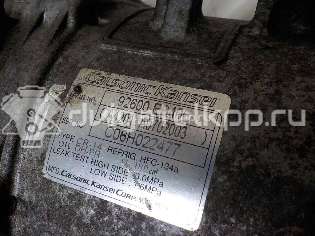 Фото Компрессор системы кондиционирования  92600eb400 для Nissan Np300 {forloop.counter}}