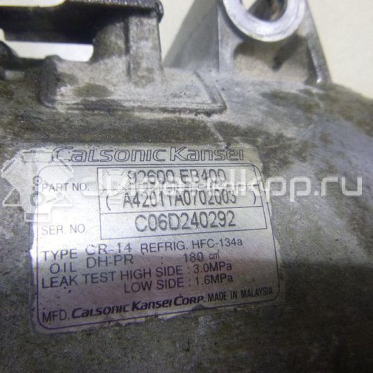 Фото Компрессор системы кондиционирования  92600EB400 для Nissan Np300