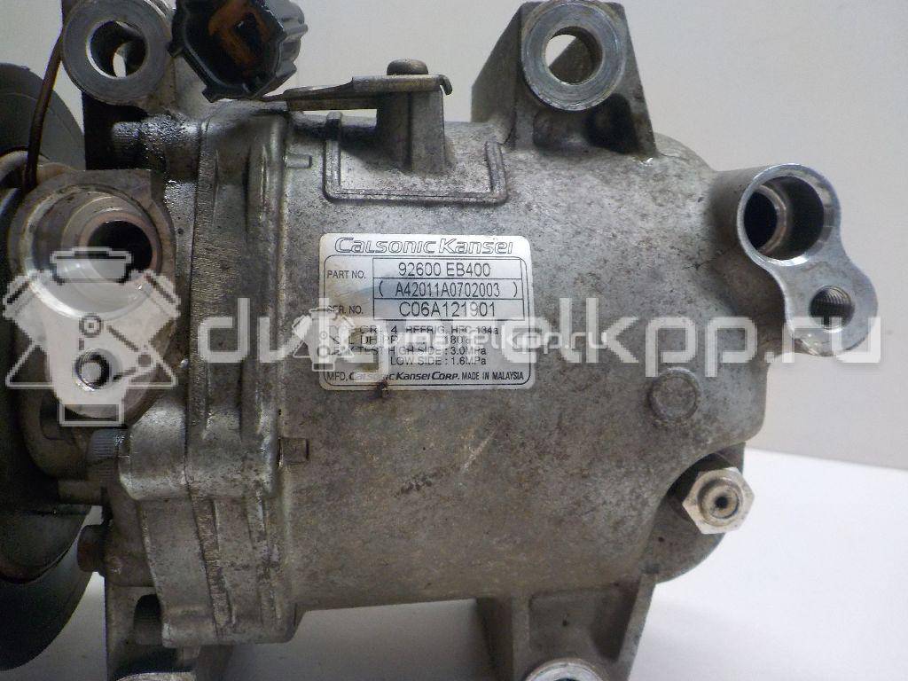 Фото Компрессор системы кондиционирования  92600EB400 для Nissan Np300 {forloop.counter}}