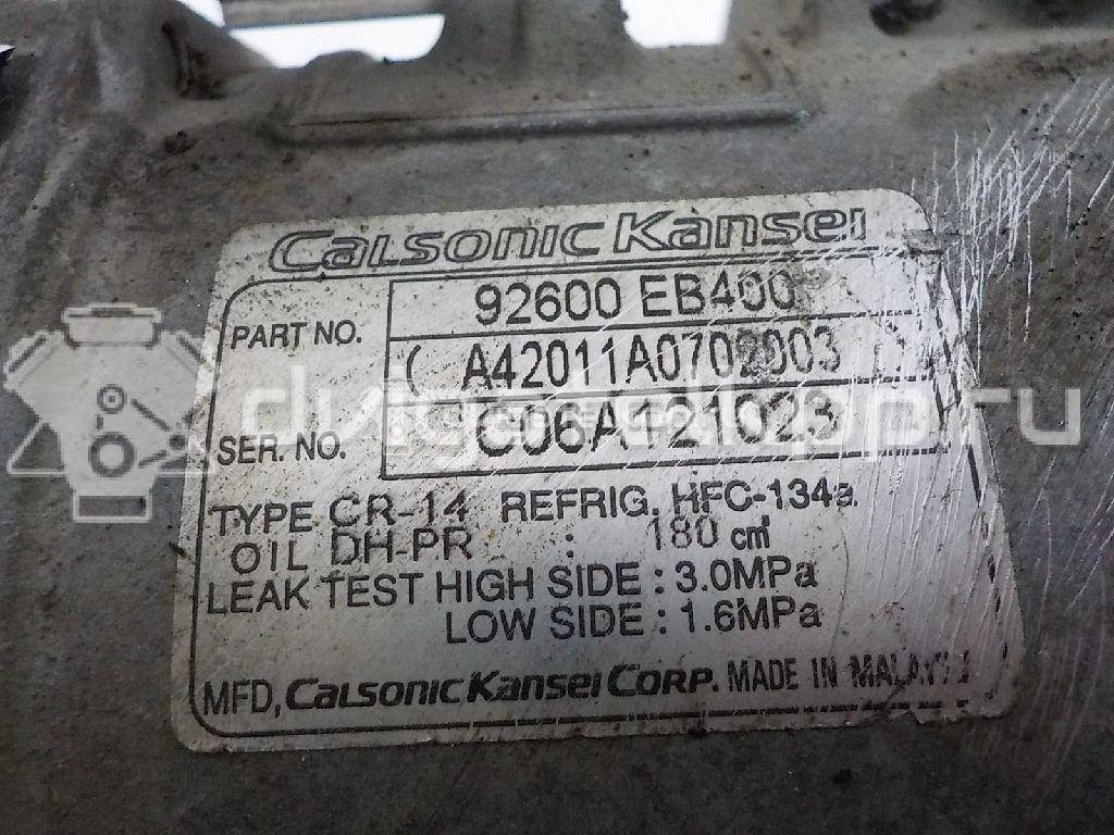 Фото Компрессор системы кондиционирования  92600eb400 для Nissan Np300 {forloop.counter}}
