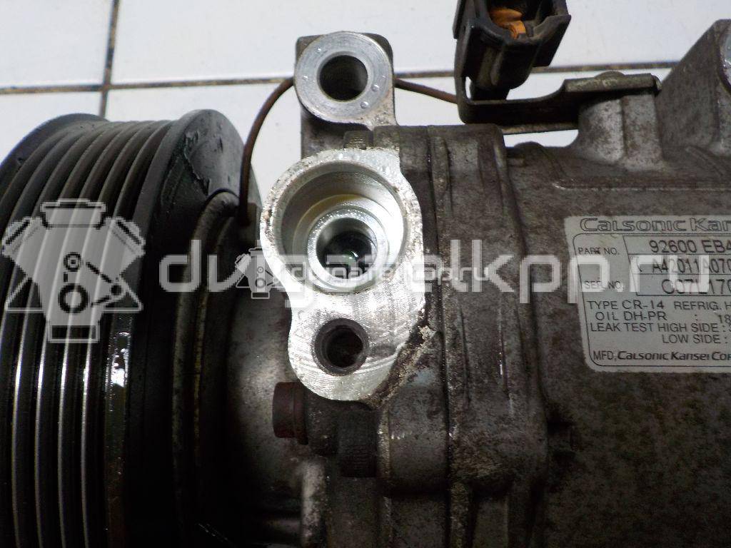 Фото Компрессор системы кондиционирования  92600EB40E для Nissan Np300 {forloop.counter}}