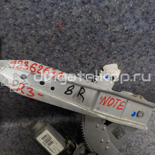 Фото Стеклоподъемник электр. задний правый  827009u00b для Nissan Note