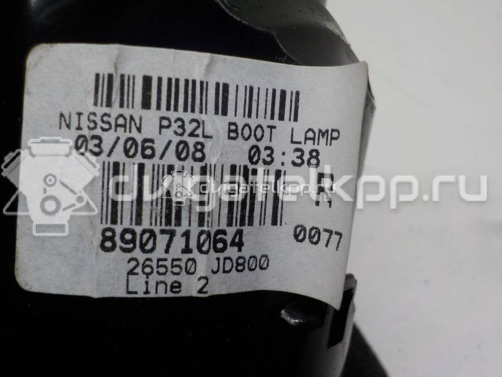 Фото Фонарь задний внутренний правый  26550jd800 для Nissan Qashqai {forloop.counter}}