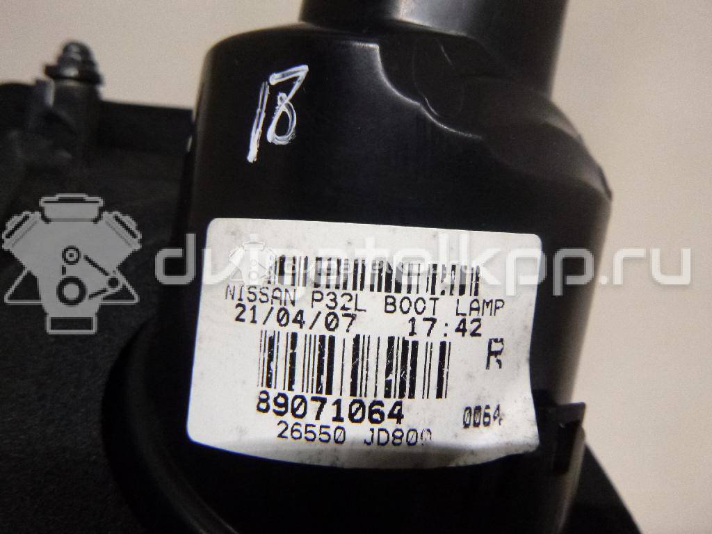 Фото Фонарь задний внутренний правый  26550jd800 для Nissan Qashqai {forloop.counter}}