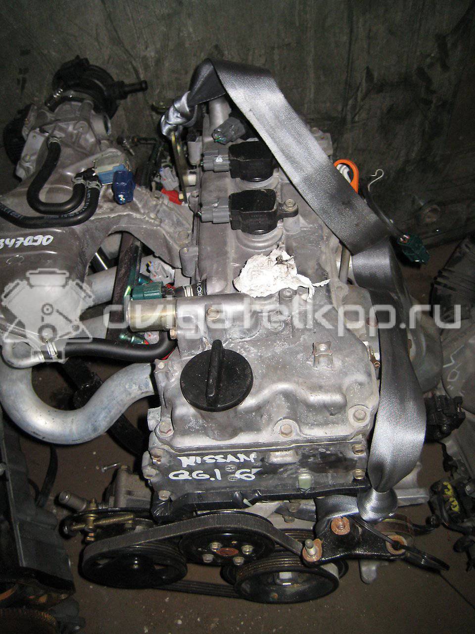 Фото Контрактный (б/у) двигатель QG16DE для Nissan Sunny / Bluebird / Avenir / Primera / Almera 102-120 л.с 16V 1.6 л бензин {forloop.counter}}