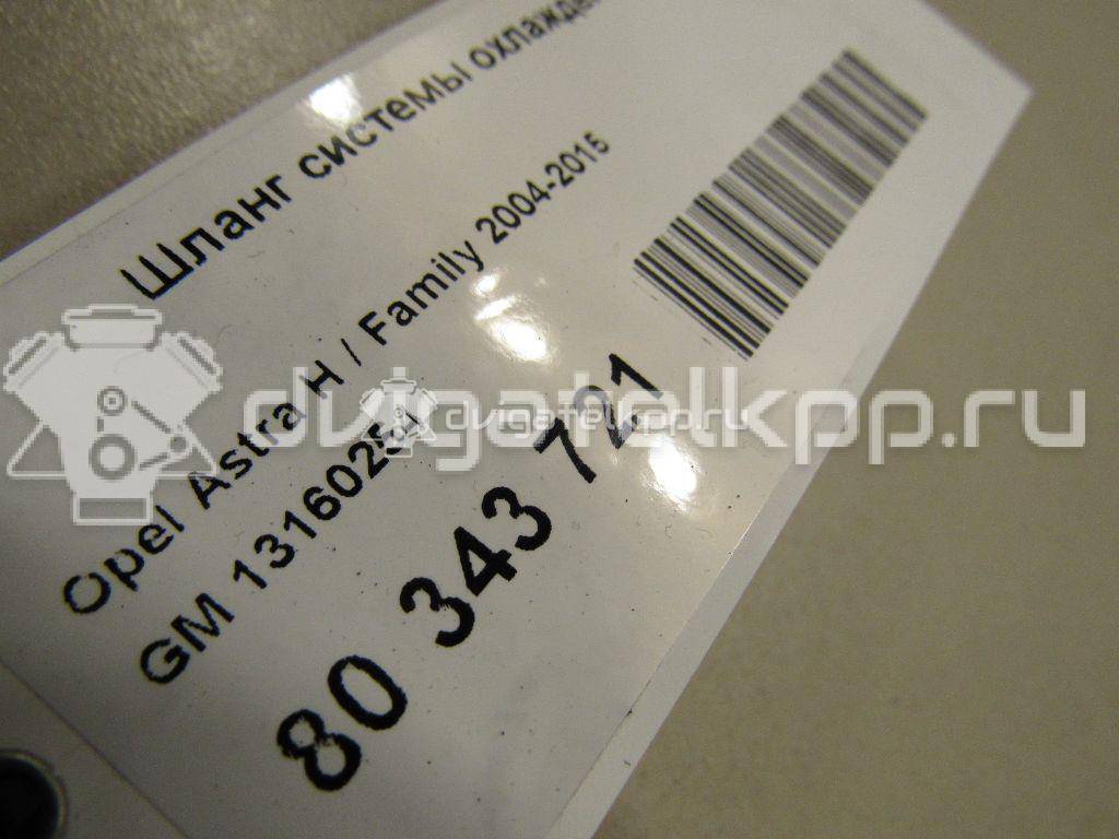 Фото Шланг системы охлаждения  13160254 для Opel Astra / Zafira {forloop.counter}}