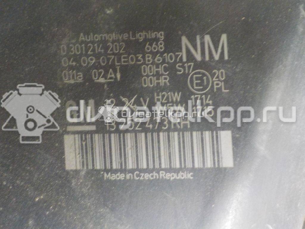 Фото Фара правая  93179911 для Opel Zafira {forloop.counter}}