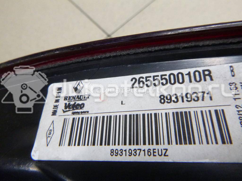 Фото Фонарь задний наружный левый  265550010R для Renault Megane {forloop.counter}}