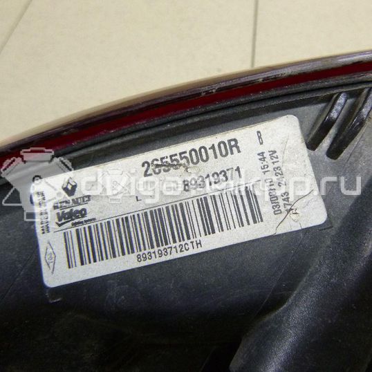 Фото Фонарь задний наружный левый  265550010R для Renault Megane