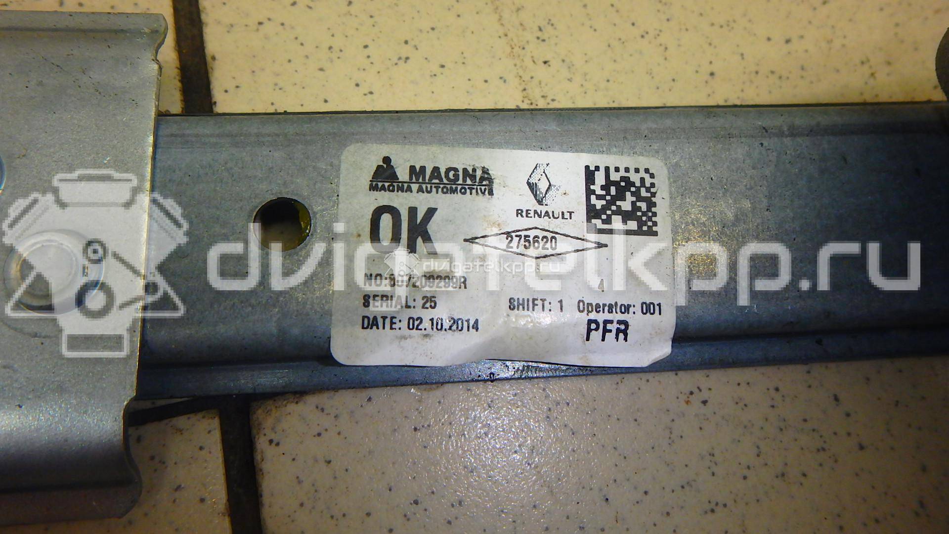 Фото Стеклоподъемник электр. передний правый  807209299R для Renault Logan {forloop.counter}}