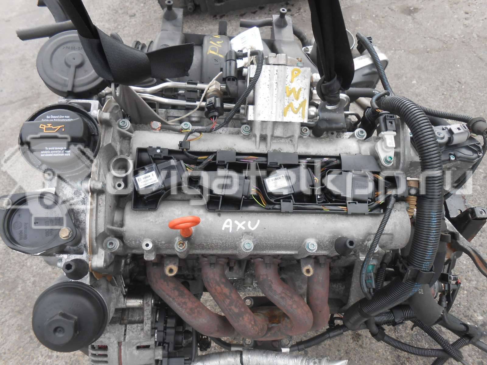 Фото Контрактный (б/у) двигатель AXU для Volkswagen Polo 86 л.с 16V 1.4 л Superplus (98/99) неэтилированный AXU {forloop.counter}}