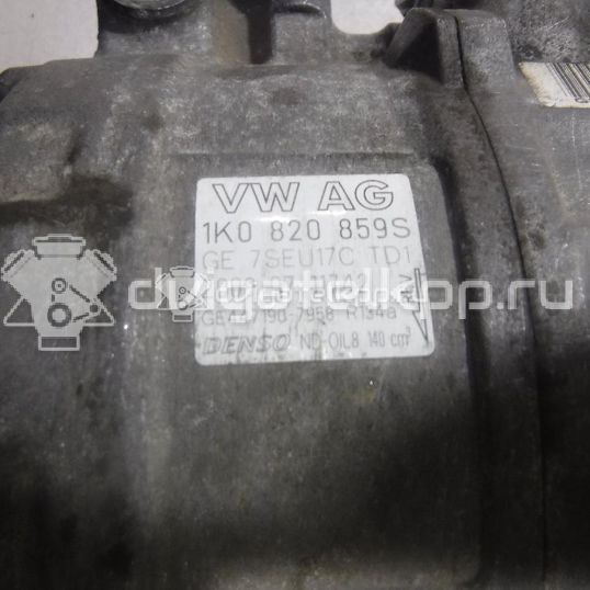 Фото Компрессор системы кондиционирования  1K0820859S для Seat Ibiza / Cordoba / Leon / Toledo / Alhambra