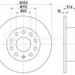 Фото Диск тормозной задний  1K0615601AB для Seat Leon / Toledo / Altea {forloop.counter}}