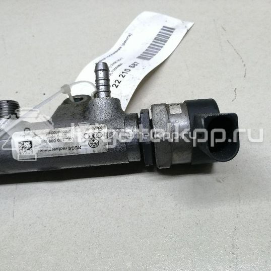 Фото Рейка топливная (рампа)  03L130089A для seat Exeo