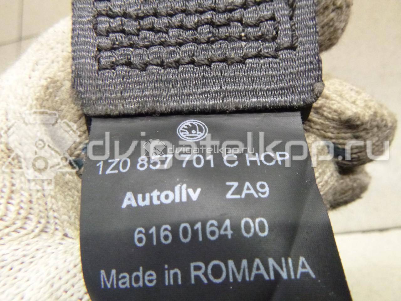 Фото Ремень безопасности с пиропатроном  1Z0857701CHCP для skoda Octavia (A5 1Z-) {forloop.counter}}