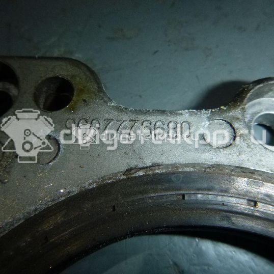 Фото Крышка коленвала задняя для двигателя TU5JP4 для Nissan (Zhengzhou) / Peugeot (Df-Psa) 106 л.с 16V 1.6 л бензин 051455