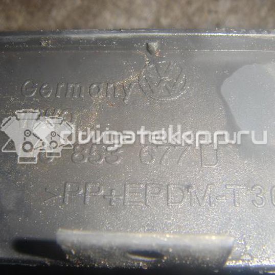 Фото Решетка в бампер центральная  1J0853677D для Volkswagen Golf