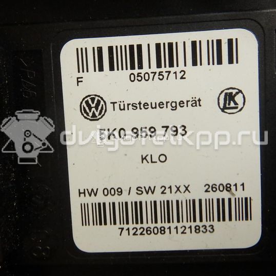 Фото Стеклоподъемник электр. передний левый  5K0837461D для Volkswagen Golf