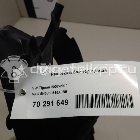 Фото Решетка в бампер правая  5N0853666A9B9 для Volkswagen Tiguan