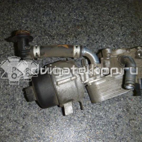 Фото Кронштейн масляного фильтра для двигателя RHR (DW10BTED4) для Lancia / Peugeot / Citroen 136 л.с 16V 2.0 л Дизельное топливо 1103T3