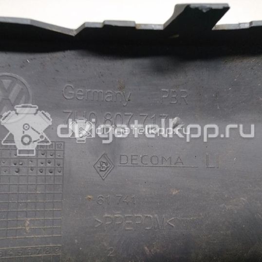 Фото Накладка переднего бампера левая  7H08077177G9 для Volkswagen Transporter / Multivan