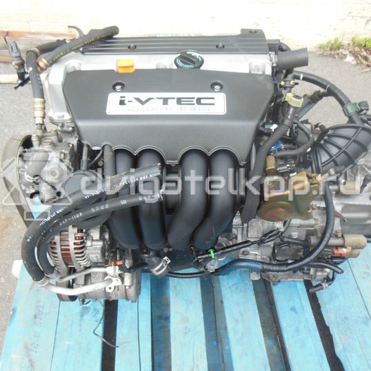 Фото Контрактный (б/у) двигатель K24A для Honda Odyssey / Accord / Cr-V 168-205 л.с 16V 2.4 л Супер-бензин (95) неэтилированный