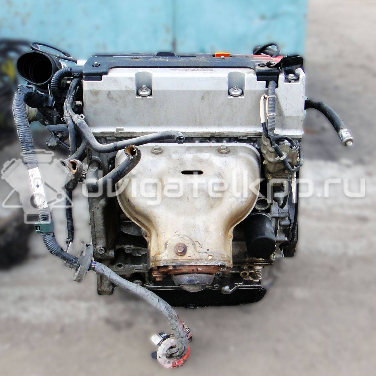 Фото Контрактный (б/у) двигатель K24A для Honda Odyssey / Accord / Cr-V 168-205 л.с 16V 2.4 л Супер-бензин (95) неэтилированный {forloop.counter}}