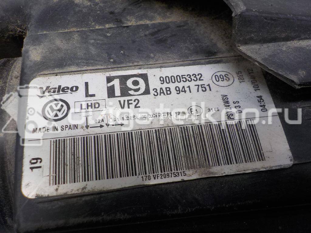Фото Фара левая  3AB941751 для vw Passat [B7] {forloop.counter}}