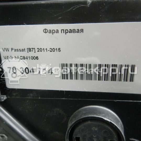 Фото Фара правая  3AC941006 для Volkswagen Passat