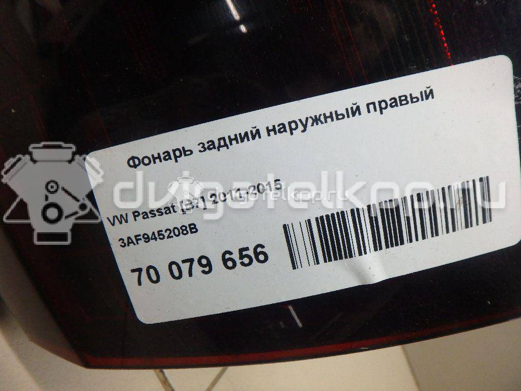 Фото Фонарь задний наружный правый  3AF945208B для Volkswagen Passat {forloop.counter}}