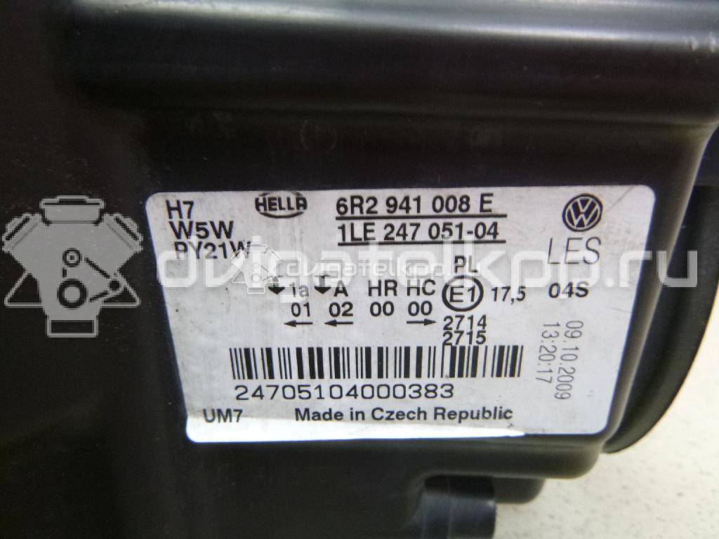 Фото Фара правая  6R2941008E для Volkswagen Polo {forloop.counter}}