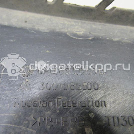 Фото Решетка в бампер левая  6RU853665B для Volkswagen Polo