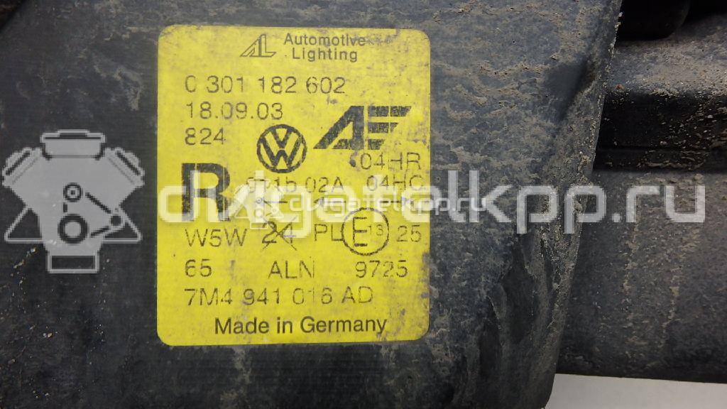 Фото Фара правая  7M4941016AD для vw Sharan {forloop.counter}}