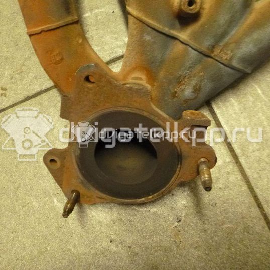 Фото Коллектор выпускной для двигателя F4R для Mahindra / Renault 117 л.с 16V 2.0 л бензин