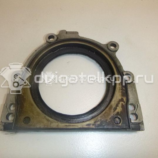 Фото Крышка коленвала задняя для двигателя BSE для Seat Leon 102 л.с 8V 1.6 л бензин 06B103171D