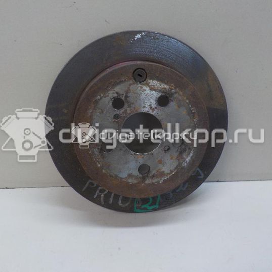 Фото Диск тормозной задний  4243147030 для Toyota Vista / Prius / Yaris / Opa Zct1 , Act1 / Corolla