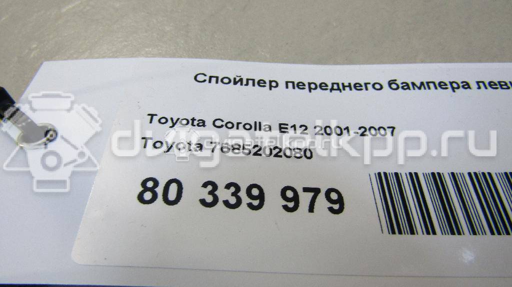 Фото Спойлер переднего бампера левый  7685202080 для Toyota Corolla {forloop.counter}}