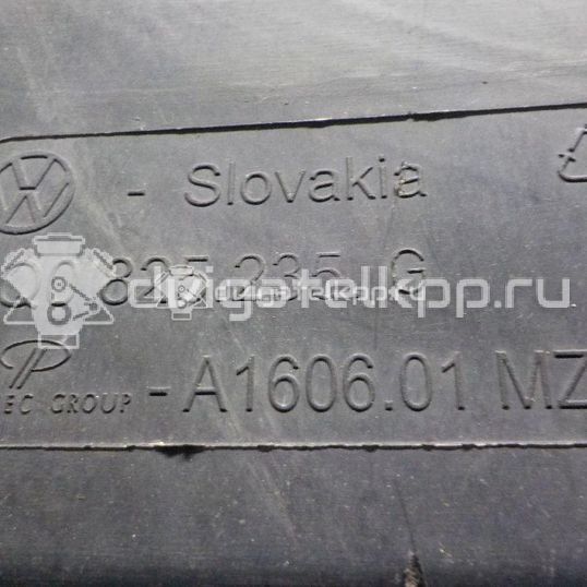 Фото Пыльник двигателя центральный  6R0825235A для Audi A1