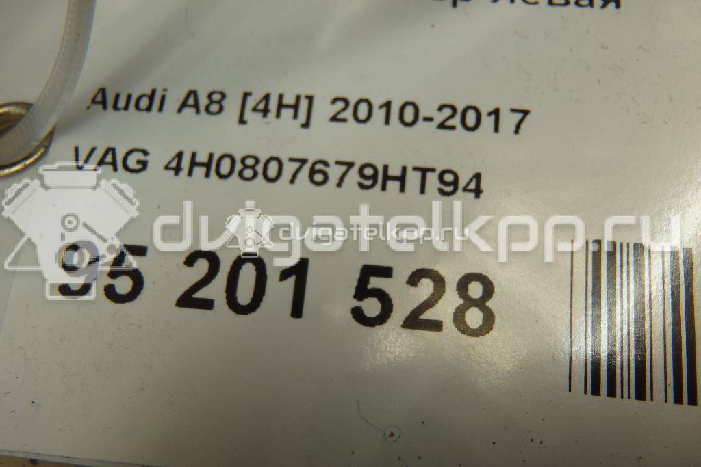 Фото Решетка в бампер левая  4H0807679HT94 для Audi A8 {forloop.counter}}