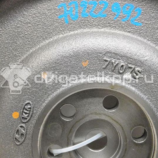 Фото Маховик для двигателя G4FG для Hyundai / Kia 121-124 л.с 16V 1.6 л бензин 232002B110