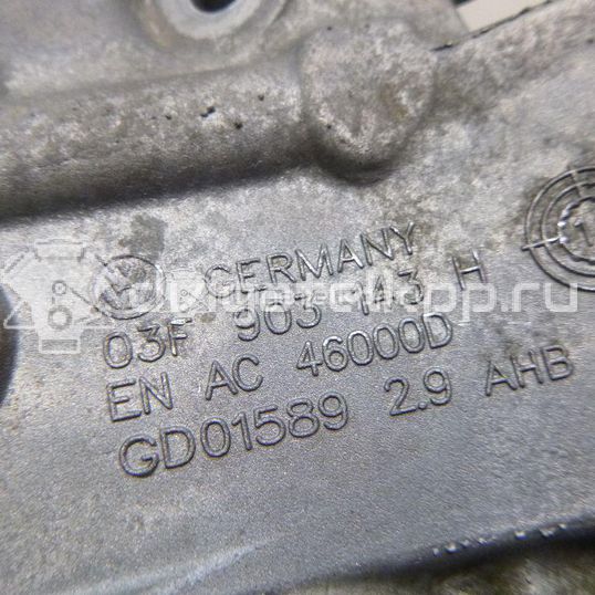 Фото Кронштейн масляного фильтра для двигателя CBZB для Volkswagen / Audi 105 л.с 8V 1.2 л бензин 03F903141F