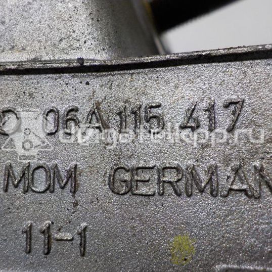 Фото Кронштейн масляного фильтра для двигателя AWM для Volkswagen / Audi 170 л.с 20V 1.8 л бензин 06A115417