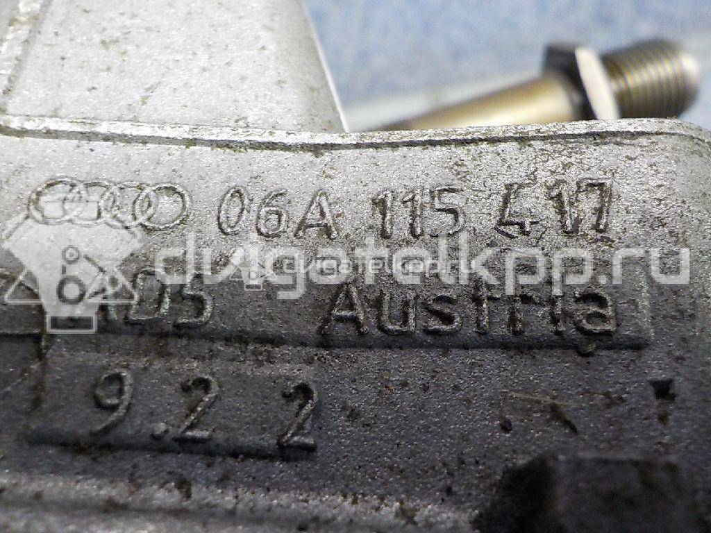 Фото Кронштейн масляного фильтра для двигателя AWM для Volkswagen / Audi 170 л.с 20V 1.8 л бензин 06A115417 {forloop.counter}}