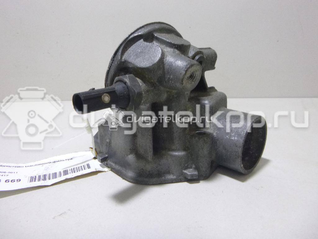 Фото Кронштейн масляного фильтра для двигателя AWM для Volkswagen / Audi 170 л.с 20V 1.8 л бензин 06A115417 {forloop.counter}}