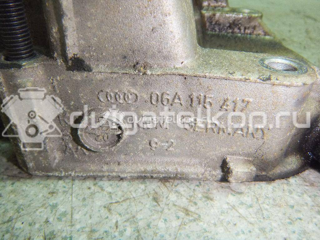 Фото Кронштейн масляного фильтра для двигателя AWM для Volkswagen / Audi 170 л.с 20V 1.8 л бензин 06A115417 {forloop.counter}}