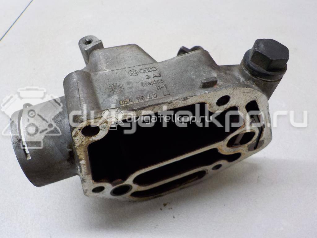 Фото Кронштейн масляного фильтра для двигателя AWM для Volkswagen / Audi 170 л.с 20V 1.8 л бензин 06A115417 {forloop.counter}}