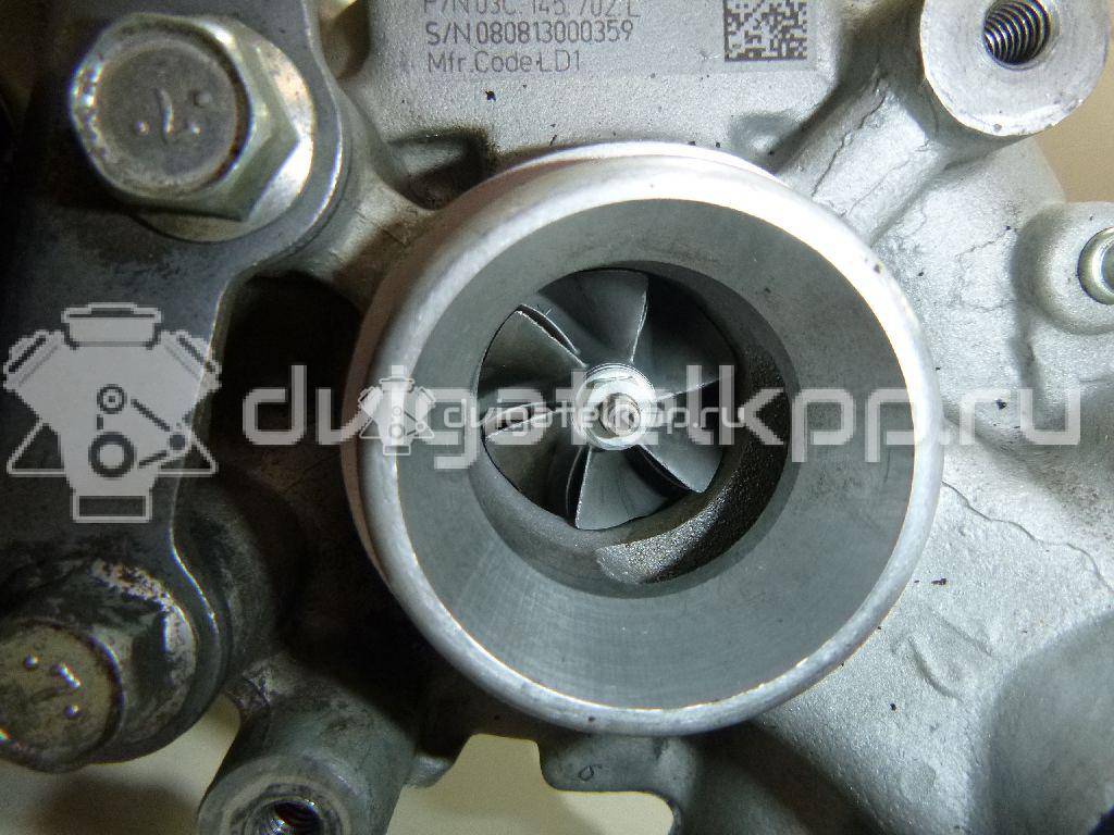 Фото Турбокомпрессор (турбина) для двигателя CDAA для Volkswagen Passat / Cc / Sharan / Golf 160 л.с 16V 1.8 л бензин 03C145702L {forloop.counter}}