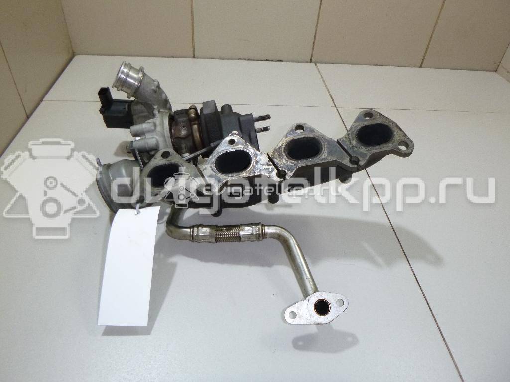 Фото Турбокомпрессор (турбина) для двигателя CDAA для Skoda / Volkswagen 160 л.с 16V 1.8 л бензин 03C145702L {forloop.counter}}