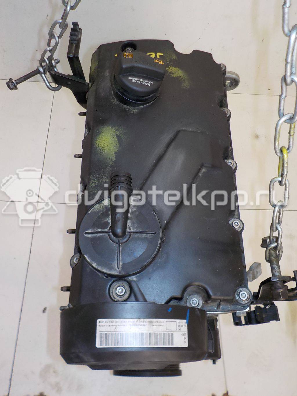 Фото Контрактный (б/у) двигатель BXE для Volkswagen Passat / Touran / Jetta / Golf 105 л.с 8V 1.9 л Дизельное топливо 03G100035M {forloop.counter}}